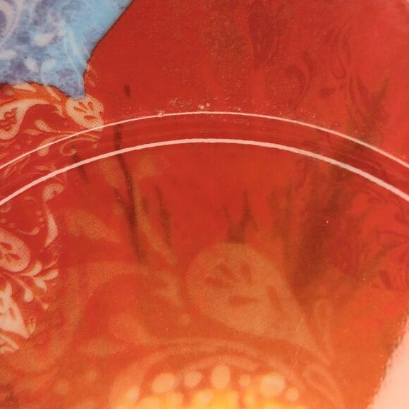 Waechtersbach Petal Power Salad Plates Petal Power Petunia Design Set of Four - Picture 11 of 13